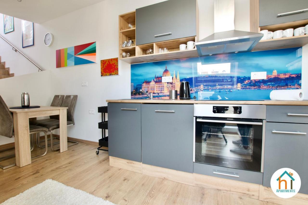 Premium Apartment By Hi5 - Penthouse Studio + Rooftop Budapeşte Dış mekan fotoğraf