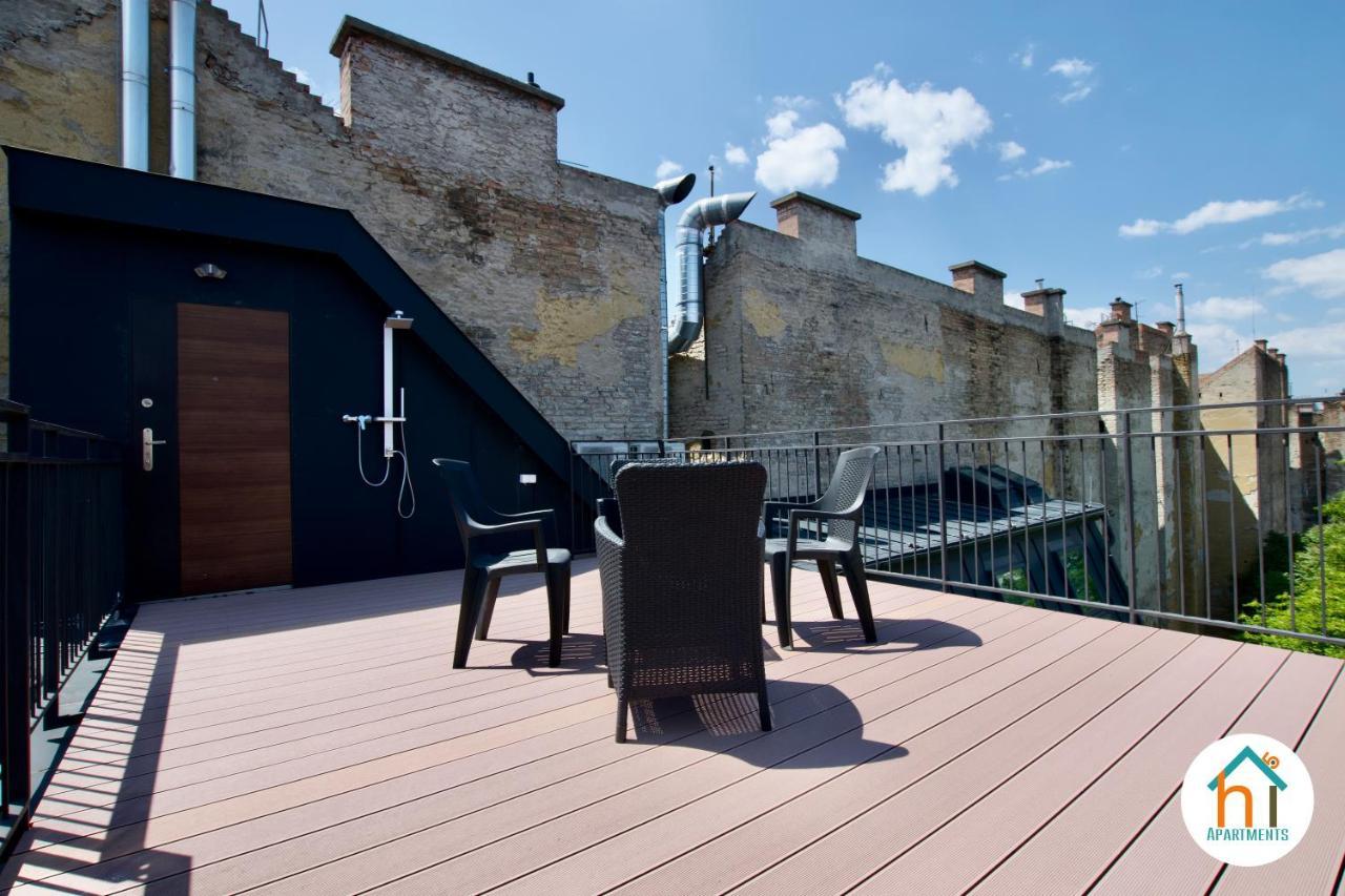Premium Apartment By Hi5 - Penthouse Studio + Rooftop Budapeşte Dış mekan fotoğraf