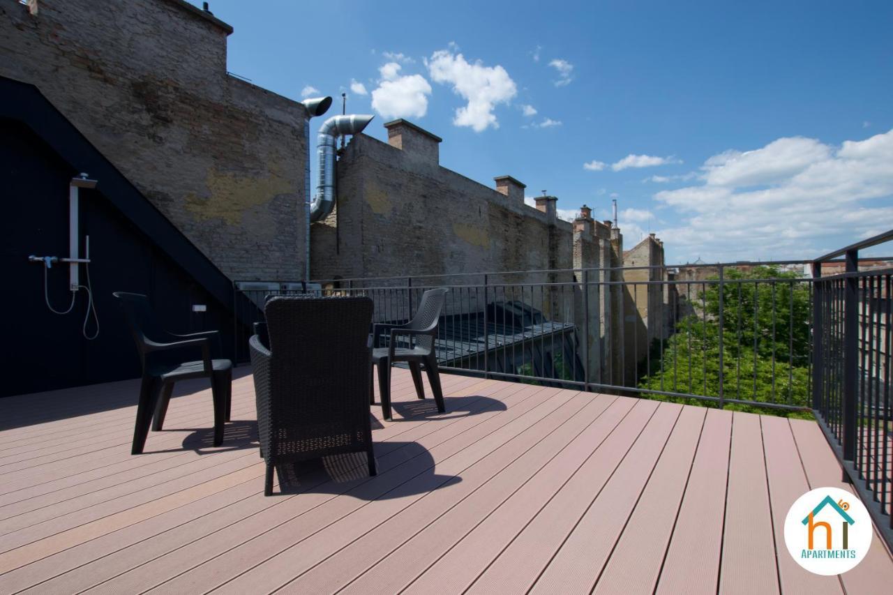 Premium Apartment By Hi5 - Penthouse Studio + Rooftop Budapeşte Dış mekan fotoğraf